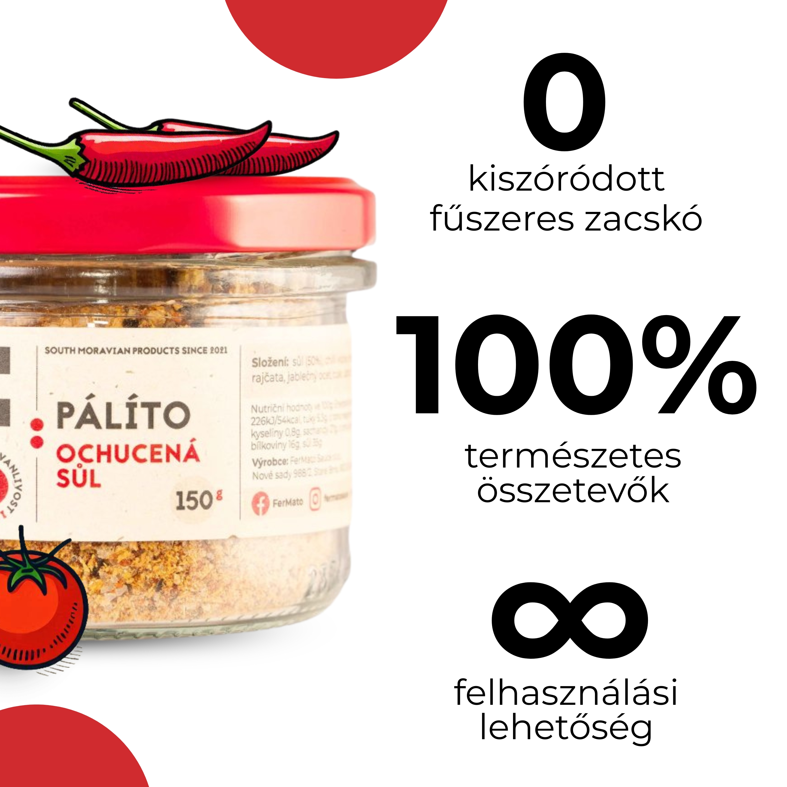 Csípős fűszersó - Spicy